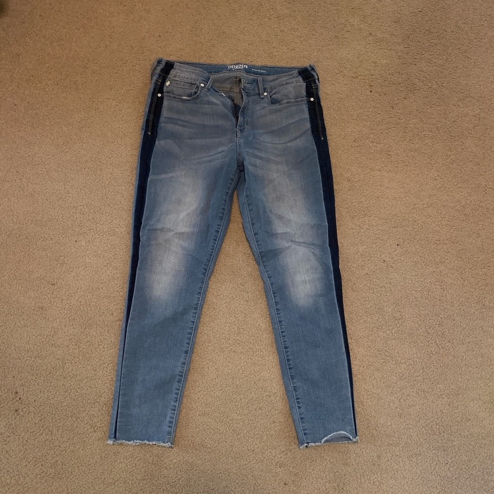 Boyfriend Jeans with Stripe